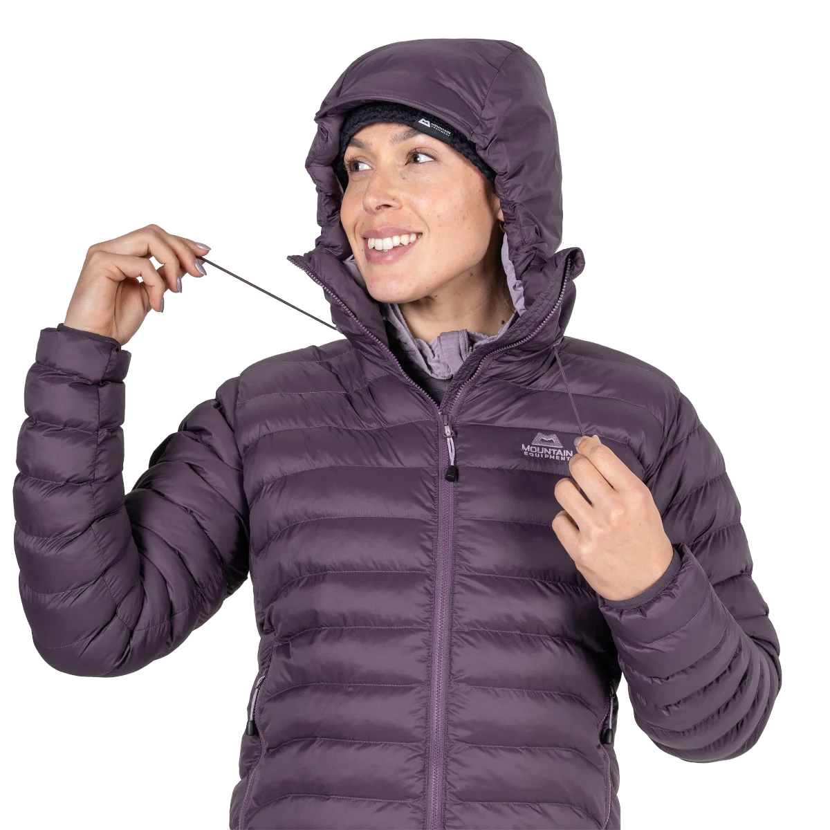 Superflux Women's POLARLOFT® 40D 100% Recycled Hooded Down Jacket - Nightshade [ME-009011_SAMPLE]