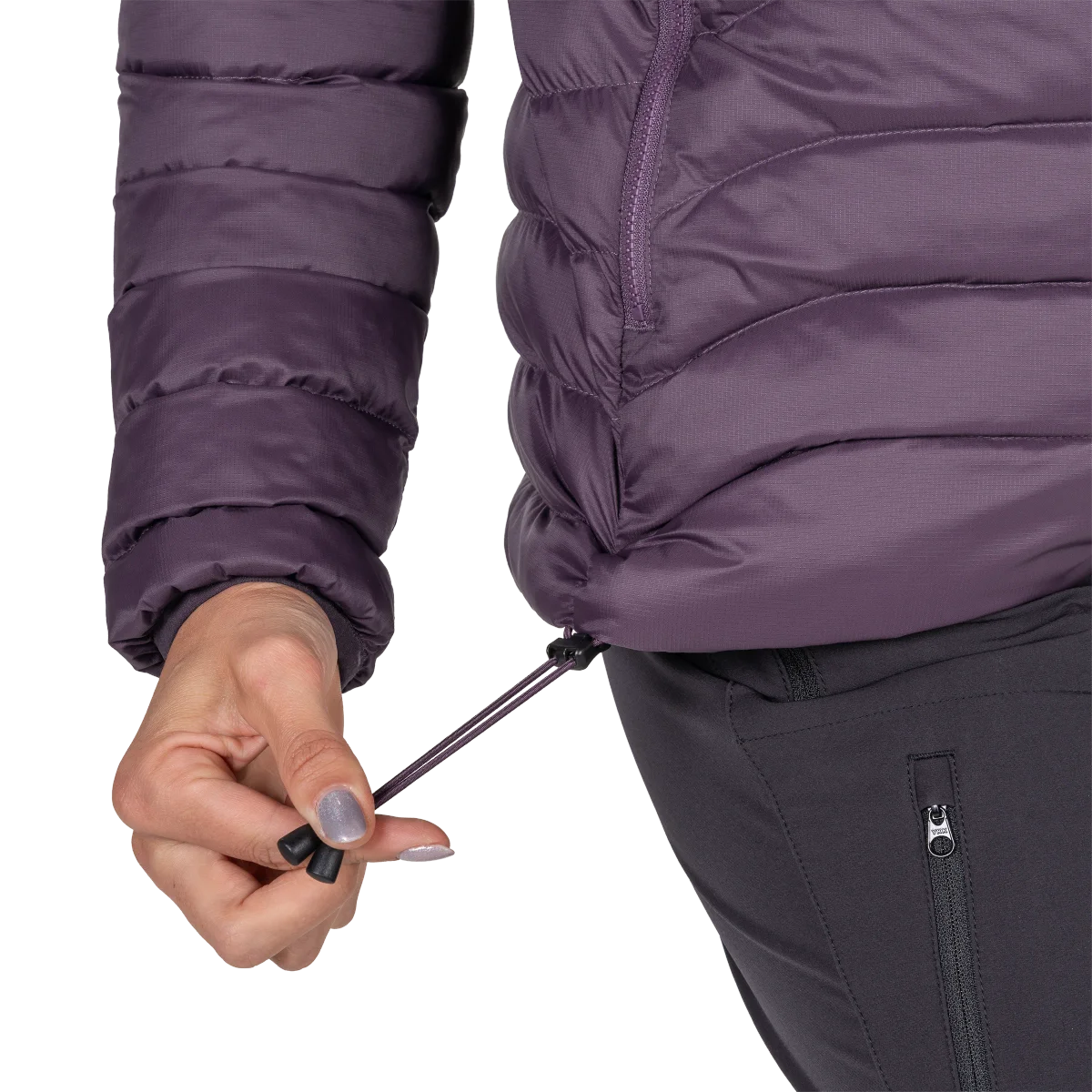 Superflux Women's POLARLOFT® 40D 100% Recycled Hooded Down Jacket - Nightshade [ME-009011_SAMPLE]